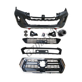 Matte Black Front Bumper Kits For Toyota Hilux Revo To Rocco