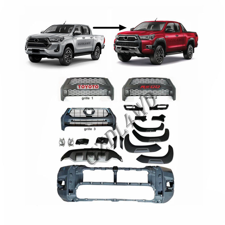 TRD Conversion Body Kits For Toyota Hilux Revo To Rocco 2021