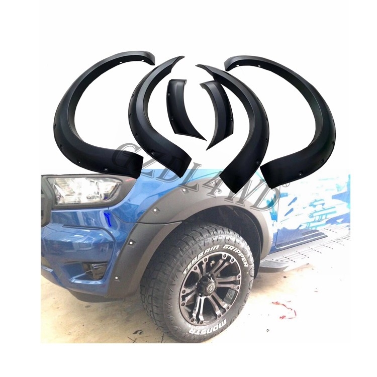 4x4 Fender Flare Wheel Arch Flares for Ford Ranger 2015/2017 With 3M Tape