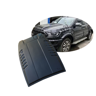 Four Wheel Parts Bolt On Hood Scoops Cover For Ford Ranger T8 ABS Plastic