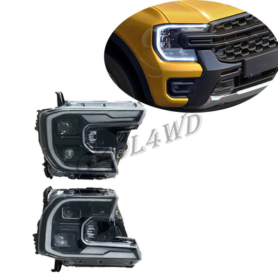 4x4 Body Parts Car LED Headlight For Ford Ranger 2022 Wildtrak