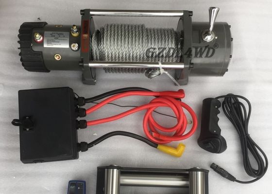 Remote Control Wireless Heavy Duty Electric Winch 4X4 Off road 9500LBS For Truck / SUV