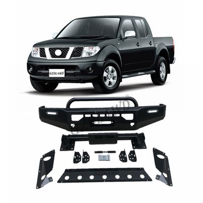 4x4 thép lăn bảo vệ bơm phía trước cho Navara D40 2006-2010 Bơm phía trước Bull